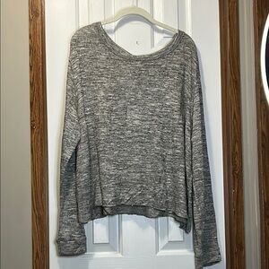 Agnes & Dora Black and White Crew Neck Sweater NWT